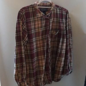 Flannel Shirt size Men’s XL fits like a Men’s L